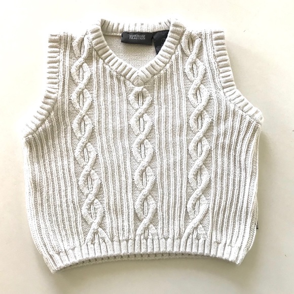 Kenneth Cole Reaction Other - Kenneth Cole Cream Sweater Vest 2T